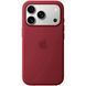 Чехол для iPhone 17 Pro Max Silicone Case (replica) Марсала