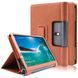 Чехол для Lenovo Yoga Smart Tab YT-X705 Premium classic case Черный Коричневый в магазине belker.com.ua