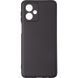 Чехол на Motorola G55 Full soft case Черный в магазине belker.com.ua
