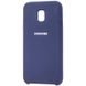 Оригинальный чехол Samsung Galaxy J3 2017 (J330) Silicone Case Темно-синий в магазине belker.com.ua