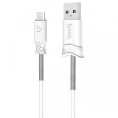 Кабель USB micro USB Hoco X24 Pisces Белый