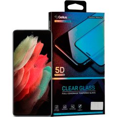 Защитное стекло для Samsung Galaxy S21 Ultra (G998) Gelius Pro 5D Edge Glass Черный смотреть фото | belker.com.ua