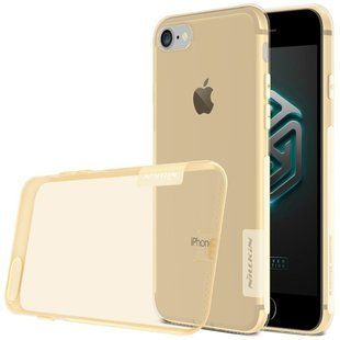 Чехол для iPhone 7 Nillkin Nature TPU Золотой смотреть фото | belker.com.ua