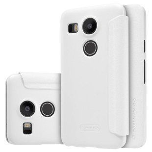 Чехол книжка для LG Nexus 5X Nillkin Spark Белый смотреть фото | belker.com.ua