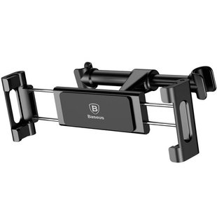 Автомобильный держатель для планшета на подголовник Baseus Back Seat Car Mount Holder Black SUHZ-01 Черный Черный смотреть фото | belker.com.ua