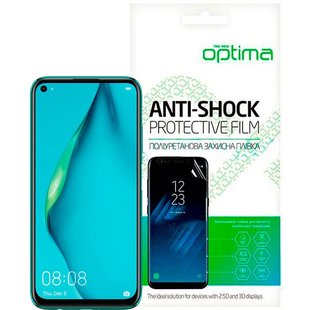 Противоударная TPU пленка Huawei P40 Lite Optima Anti-Shock Прозрачный смотреть фото | belker.com.ua