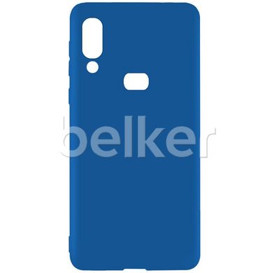 Силиконовый чехол для Samsung Galaxy A10s 2019 (A107) Honor Umatt TPU Синий смотреть фото | belker.com.ua