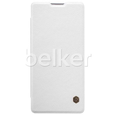 Чехол книжка для Sony Xperia XA Ultra Nillkin Qin кожаный Белый смотреть фото | belker.com.ua