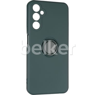 Чехол для Samsung Galaxy A05s (A057) Gelius Ring Holder Case с кольцом Зелёный смотреть фото | belker.com.ua