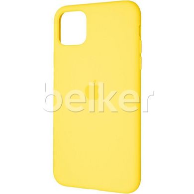 Чехол для iPhone 11 Original Full Soft case Жёлтый смотреть фото | belker.com.ua