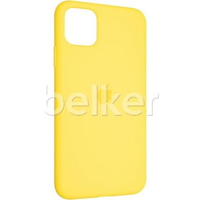 Чехол для iPhone 11 Original Full Soft case Жёлтый смотреть фото | belker.com.ua