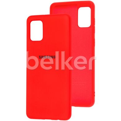 Чехол для Samsung Galaxy A31 (A315) Silicone Case Красный смотреть фото | belker.com.ua