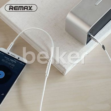 Кабель AUX Audio 3.5 mm Remax RM-S120 Черный