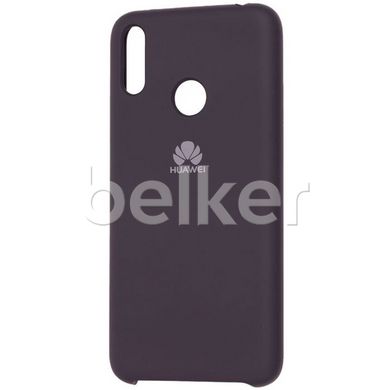 Оригинальный чехол для Huawei Y7 2019 Soft Silicone Case Черный смотреть фото | belker.com.ua