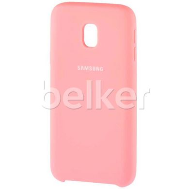 Оригинальный чехол Samsung Galaxy J3 2017 (J330) Silicone Case Розовый смотреть фото | belker.com.ua