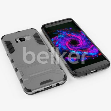 Противоударный чехол для Samsung Galaxy S8 Plus G955 Honor Hard Defence Тёмно-серый смотреть фото | belker.com.ua