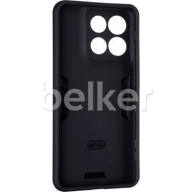 Противоударный чехол для Motorola G86 Power Honor Hard Defence Series New Черный