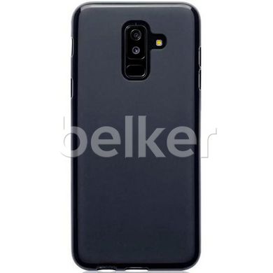 Силиконовый чехол для Samsung Galaxy A6+ 2018 (A605) Belker Черный смотреть фото | belker.com.ua