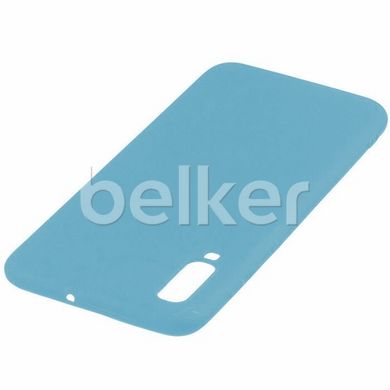 Силиконовый чехол для Samsung Galaxy A70 A705 Belker Голубой смотреть фото | belker.com.ua