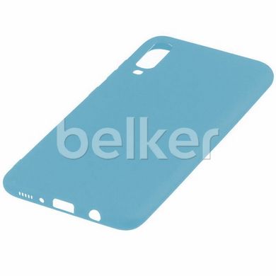 Силиконовый чехол для Samsung Galaxy A70 A705 Belker Голубой смотреть фото | belker.com.ua
