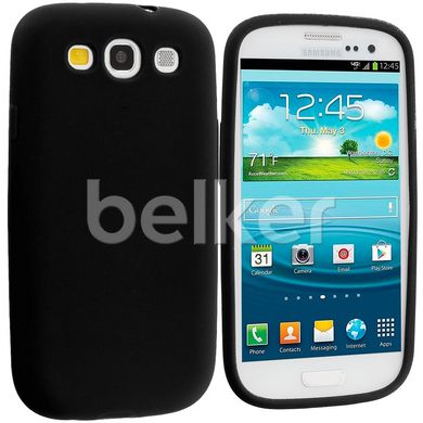 Силиконовый чехол для Samsung Galaxy S3 i9300 Belker Черный смотреть фото | belker.com.ua