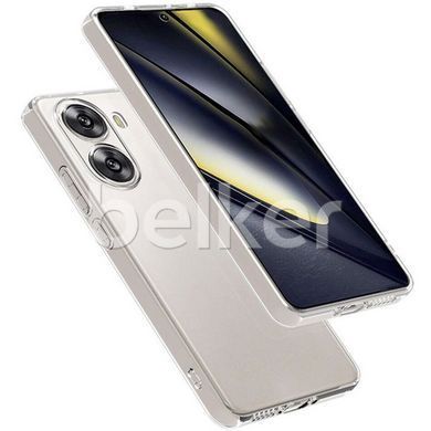 Силиконовый чехол для Redmi Turbo 4 Hoco ультратонкий Прозрачный