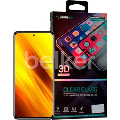 Защитное стекло для Xiaomi Poco x3 Gelius Pro 3D Edge glass Черный смотреть фото | belker.com.ua