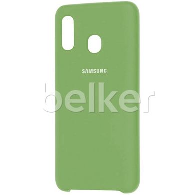 Защитный чехол для Samsung Galaxy A20 A205 Original Soft Case Салатовый смотреть фото | belker.com.ua