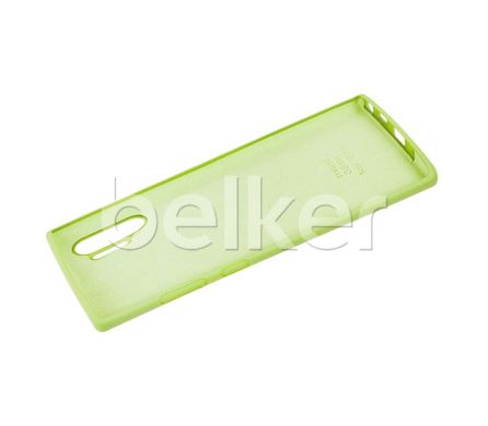 Оригинальный чехол для Samsung Galaxy Note 10 Plus N975 Full Silicone Case Салатовый смотреть фото | belker.com.ua
