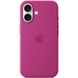 Чехол для iPhone 16 Silicone Case (replica) Малиновый