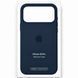 Чехол для iPhone 18 Pro Silicone Case with MagSafe (AAA) Темно синий