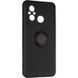 Чехол для Xiaomi Redmi 12C Gelius Ring Holder Case с кольцом Черный в магазине belker.com.ua