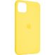 Чехол для iPhone 11 Original Full Soft case Жёлтый в магазине belker.com.ua