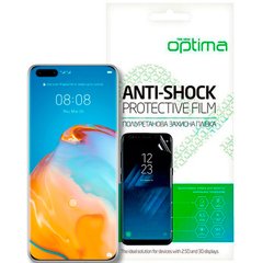 Противоударная TPU пленка для Huawei P40 Pro Optima Anti-Shock Прозрачный смотреть фото | belker.com.ua