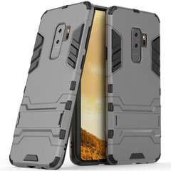 Противоударный чехол для Samsung Galaxy S9 Plus G965 Honor Hard Defence Тёмно-серый смотреть фото | belker.com.ua