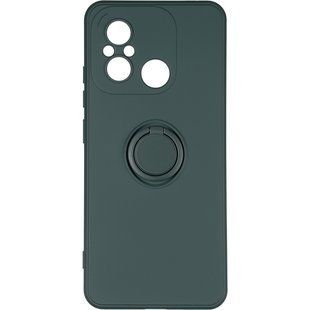 Чехол для Xiaomi Redmi 12C Gelius Ring Holder Case с кольцом Зелёный смотреть фото | belker.com.ua