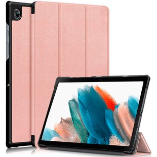 Чехол для Samsung Galaxy Tab A8 10.5 2021 Moko кожаный Розовое золото смотреть фото | belker.com.ua