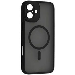 Чехол на iPhone 16 Plus Rock Guard Magnet Full Camera Черный