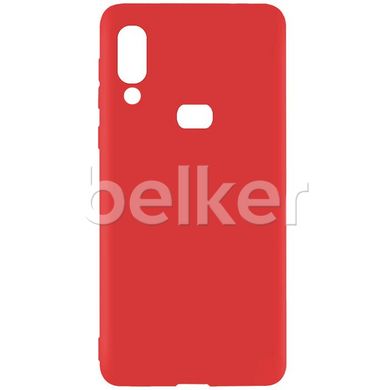 Силиконовый чехол для Samsung Galaxy A10s 2019 (A107) Honor Umatt TPU Красный смотреть фото | belker.com.ua