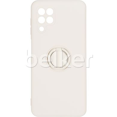Чехол для Samsung Galaxy M32 (M325) Gelius Ring Holder Case с кольцом Белый