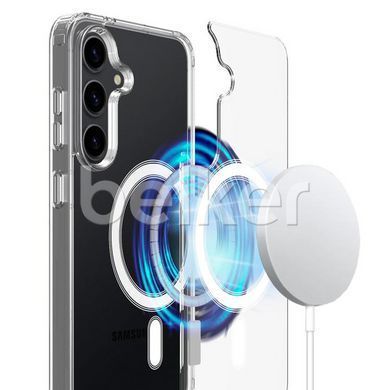 Чехол для Samsung Galaxy S26 Plus (S947B) Clear Case Acrylic Premium (MagSafe) Прозрачный