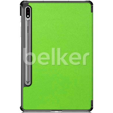 Чехол для Samsung Galaxy Tab S9 11 (SM-X710) Moko кожаный Зеленый