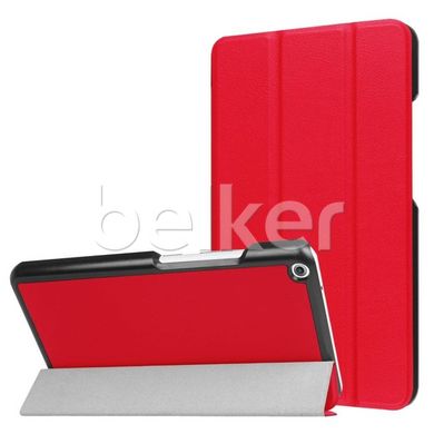 Чехол для Lenovo Tab 3 Plus 7.0 7703 Moko кожаный Красный смотреть фото | belker.com.ua