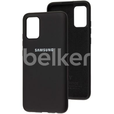 Чехол для Samsung Galaxy A02s (A025) Full Soft Case Черный смотреть фото | belker.com.ua