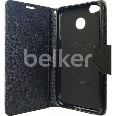 Чехол книжка для Xiaomi Redmi 4x Goospery Черный смотреть фото | belker.com.ua