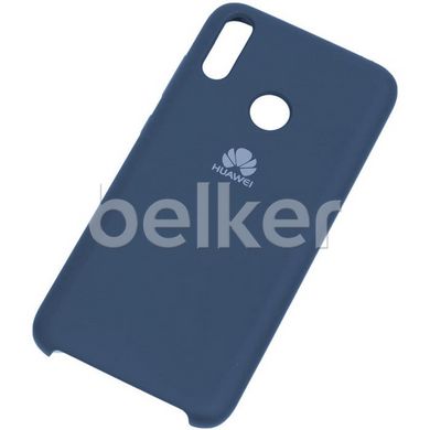 Оригинальный чехол для Huawei Y7 2019 Soft Silicone Case Темно-синий смотреть фото | belker.com.ua