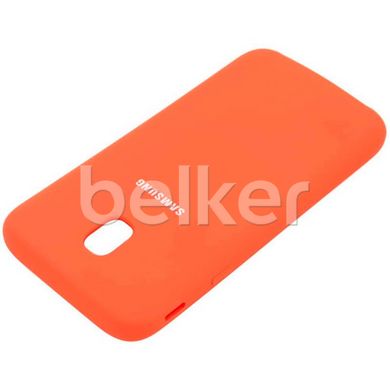 Оригинальный чехол Samsung Galaxy J3 2017 (J330) Silicone Case Красный смотреть фото | belker.com.ua