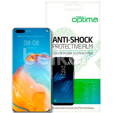 Противоударная TPU пленка для Huawei P40 Pro Optima Anti-Shock Прозрачный смотреть фото | belker.com.ua