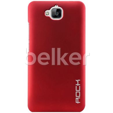 Силиконовый чехол для Huawei Y6 Pro Rock Matte Красный смотреть фото | belker.com.ua