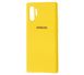 Оригинальный чехол для Samsung Galaxy Note 10 Plus N975 Full Silicone Case Жёлтый в магазине belker.com.ua
